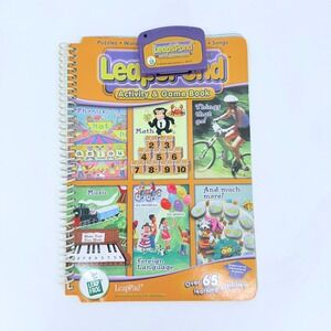 LeapFrog LeapPad Leap's Pond Activity & Game Book with Cartridge Ages 4-7 2003